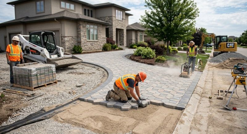Driveway Pavers Installation in Davis County, UT